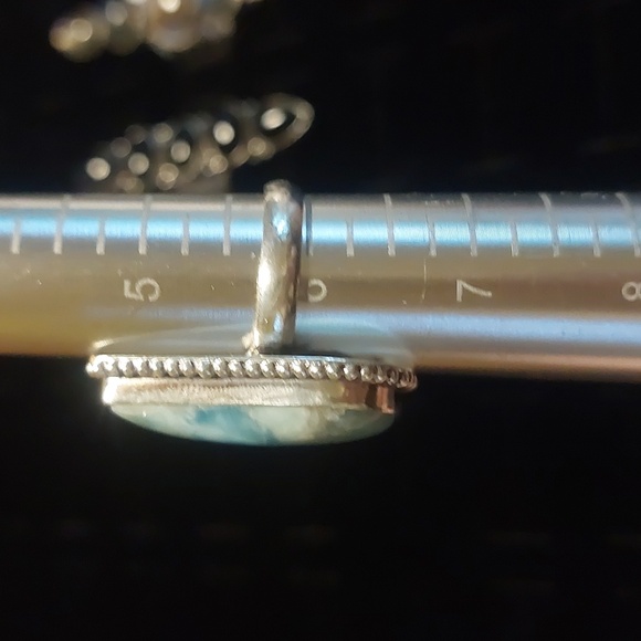 Gorgeous Larimar Ring Size 5.75 - Picture 5 of 5